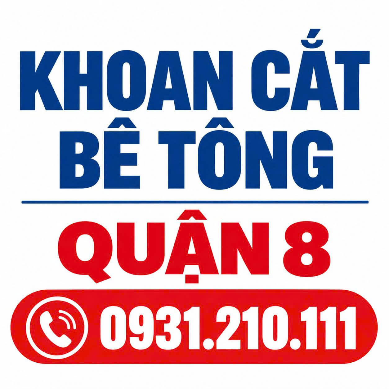 Khoan Cắt Bê Tông Quận 8