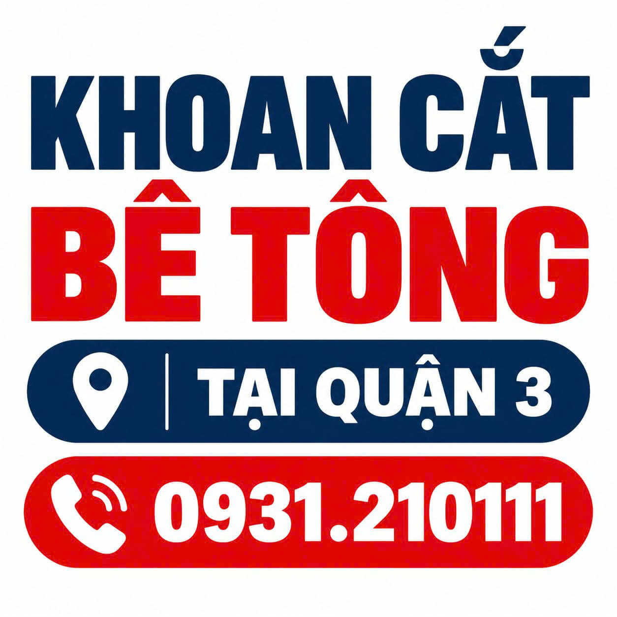 Khoan Cắt Bê Tông Tại Quận 3