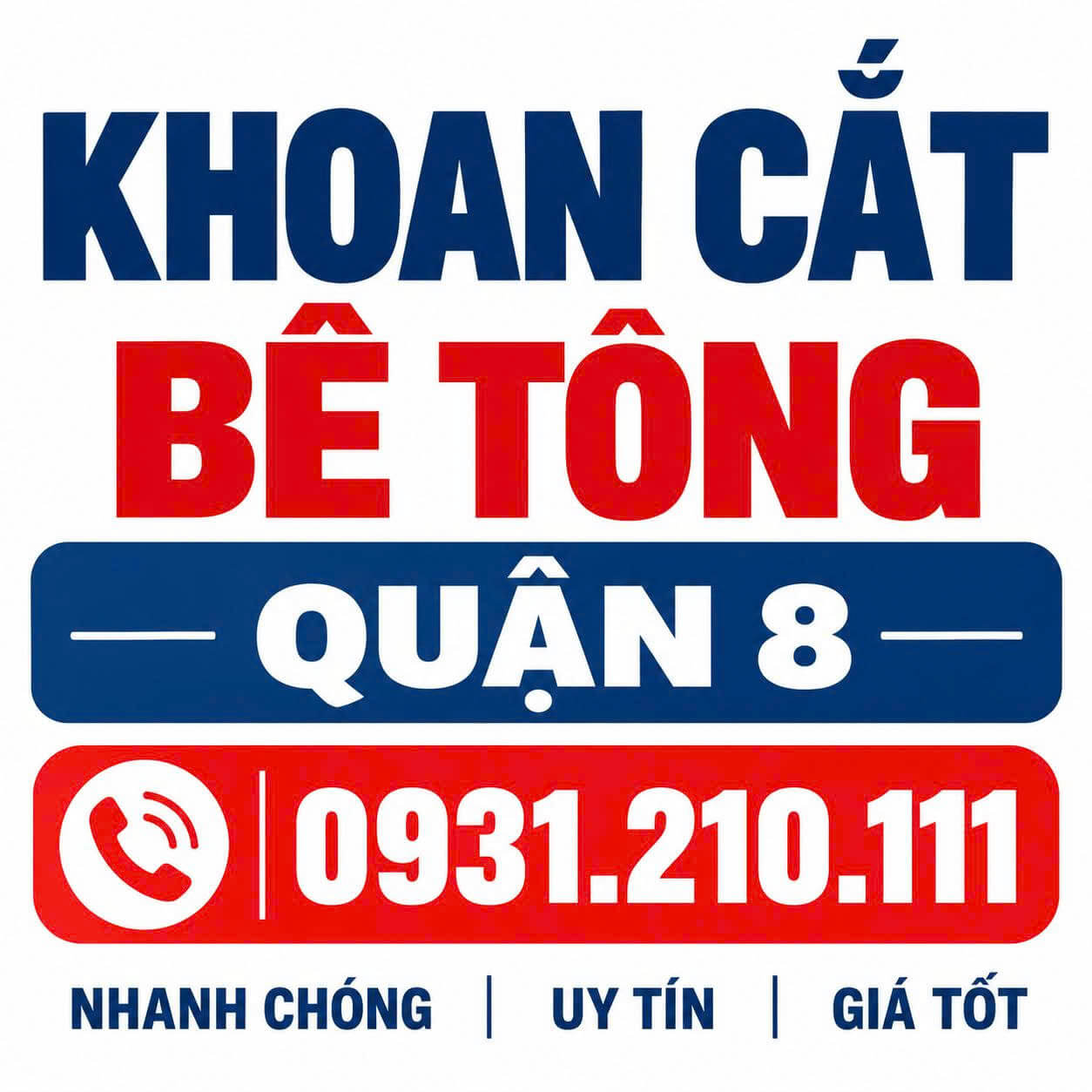 Khoan Cắt Bê Tông Tại Quận 9