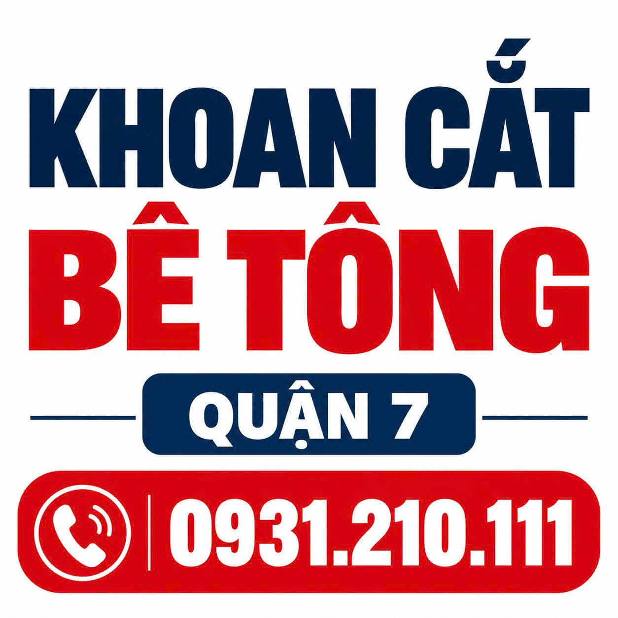 Khoan Cắt Bê Tông ở Quận 7