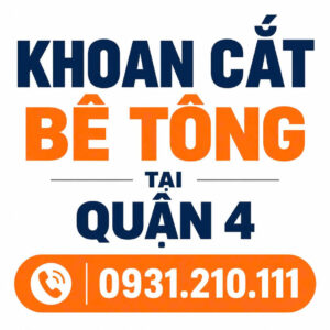 Khoan cắt bê tông Trọng Nghĩa