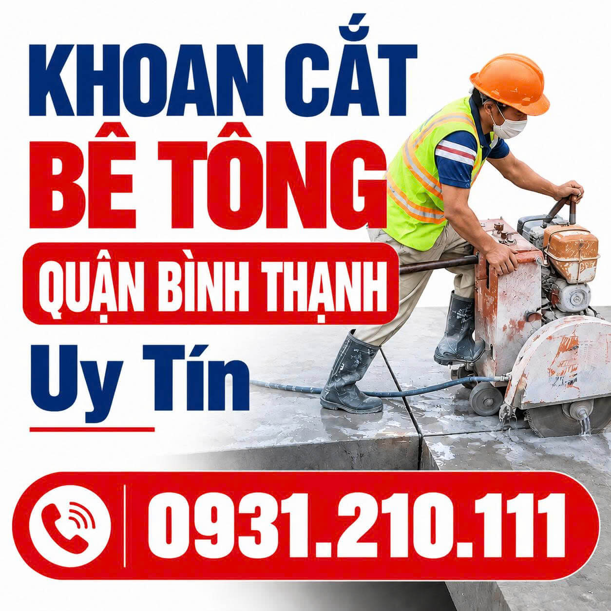 Khoan Cắt Bê Tông Bình Thạnh
