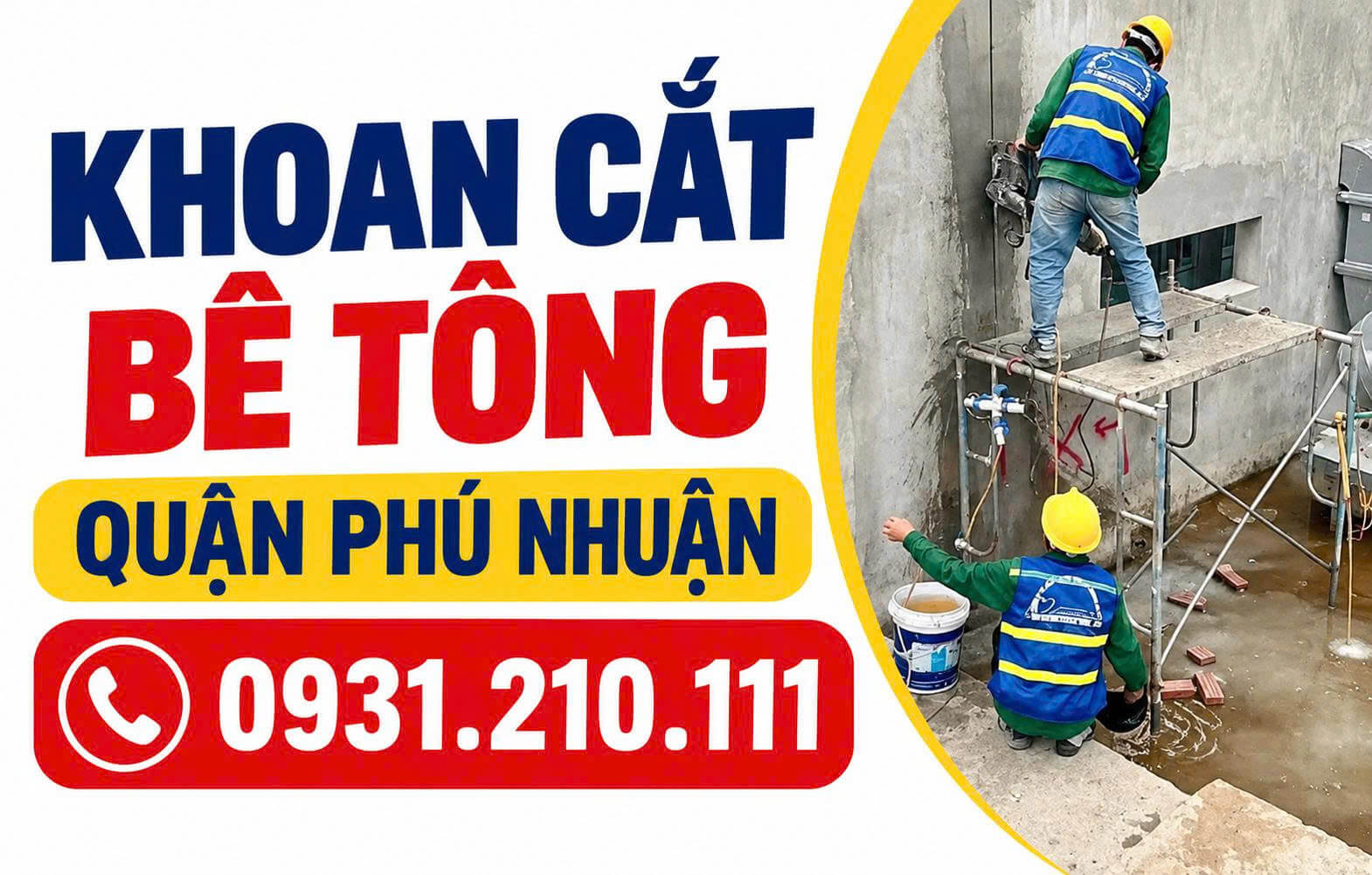 Khoan Cắt Bê Tông Phú Nhuận
