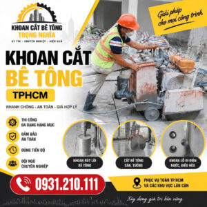 Khoan Cắt Bê Tông Trọng Nghĩa